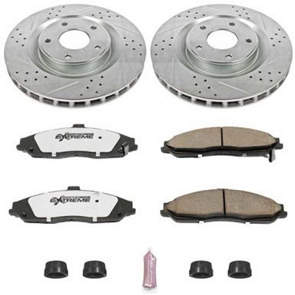 05-07 Cadillac XLR Front Z26 Street Warrior Brake Kit
