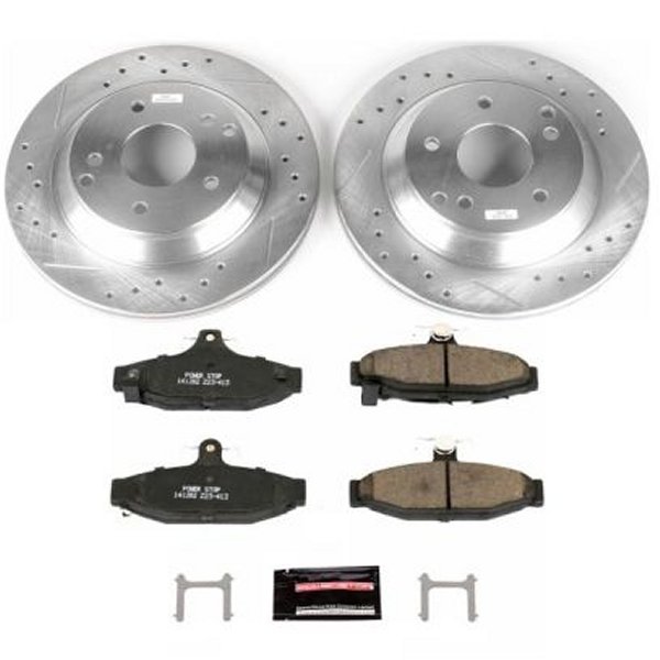 88-96 Chevrolet Corvette Rear Z23 Evolution Sport Brake Kit