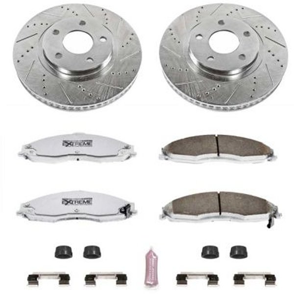 98-02 Chevrolet Camaro Front Z26 Street Warrior Brake Kit