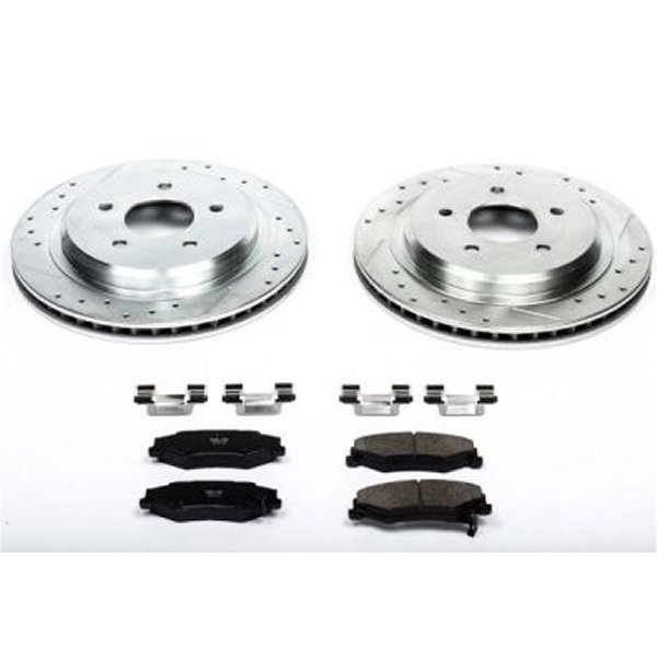 04-09 Cadillac XLR Rear Z23 Evolution Sport Brake Kit