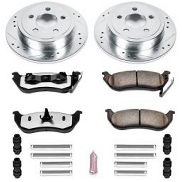 03-07 Jeep Liberty Rear Z36 Truck & Tow Brake Kit
