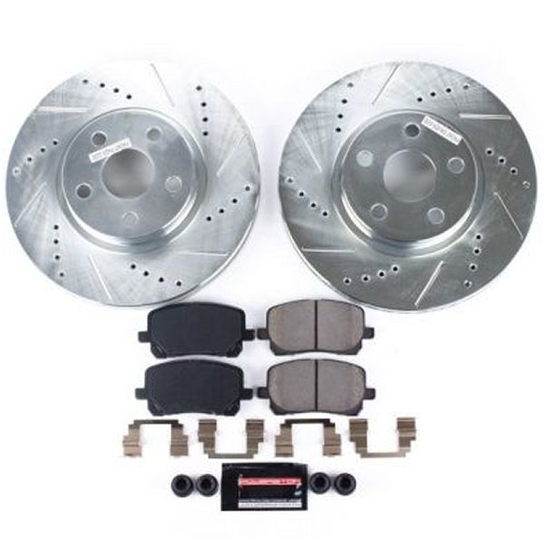 03-08 Pontiac Vibe Front Z23 Evolution Sport Brake Kit