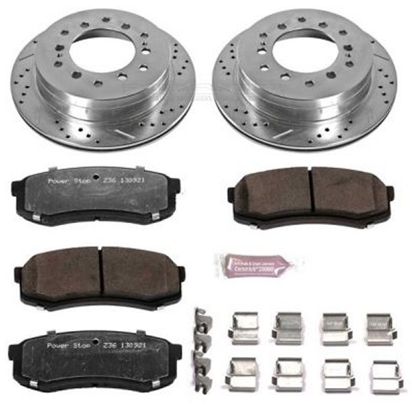 03-09 Lexus GX470 Rear Z36 Truck & Tow Brake Kit