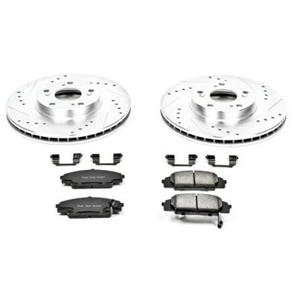 02-06 Acura RSX Front Z23 Evolution Sport Brake Kit
