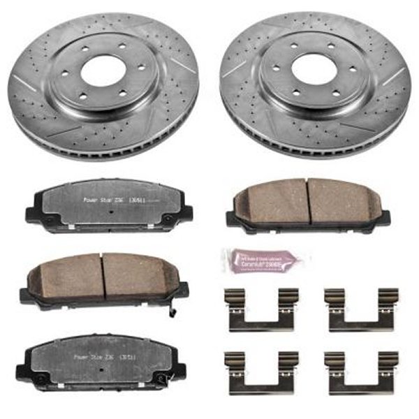 06-07 Infiniti QX56 Front Z36 Truck & Tow Brake Kit