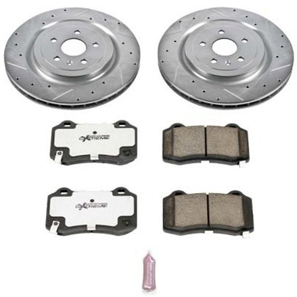 09-15 Cadillac CTS Rear Z26 Street Warrior Brake Kit