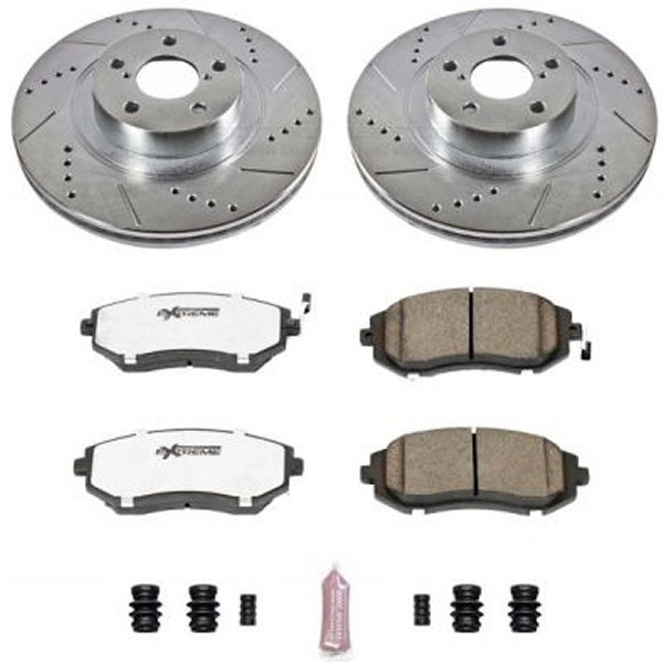 04-06 Subaru Baja Front Z26 Street Warrior Brake Kit