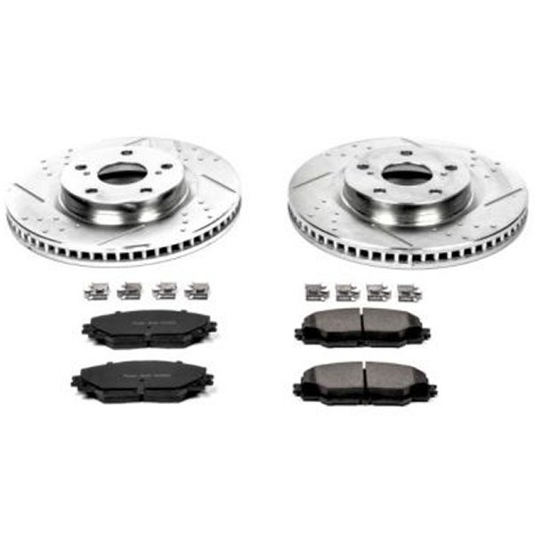 09-10 Pontiac Vibe Front Z23 Evolution Sport Brake Kit