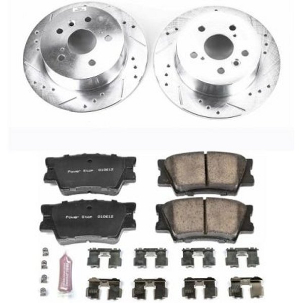 07-12 Lexus ES350 Rear Z23 Evolution Sport Brake Kit