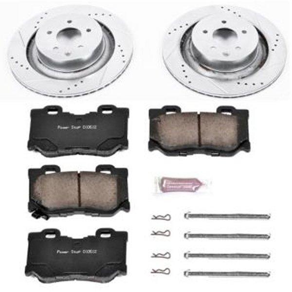 08-13 Infiniti G37 Rear Z23 Evolution Sport Brake Kit