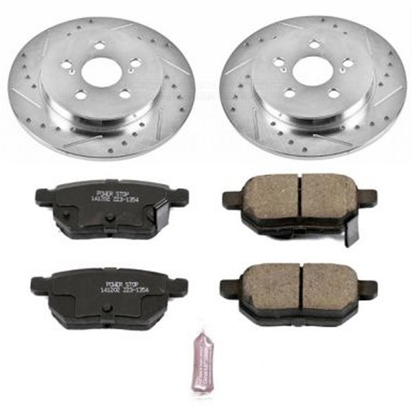 09-10 Pontiac Vibe Rear Z23 Evolution Sport Brake Kit