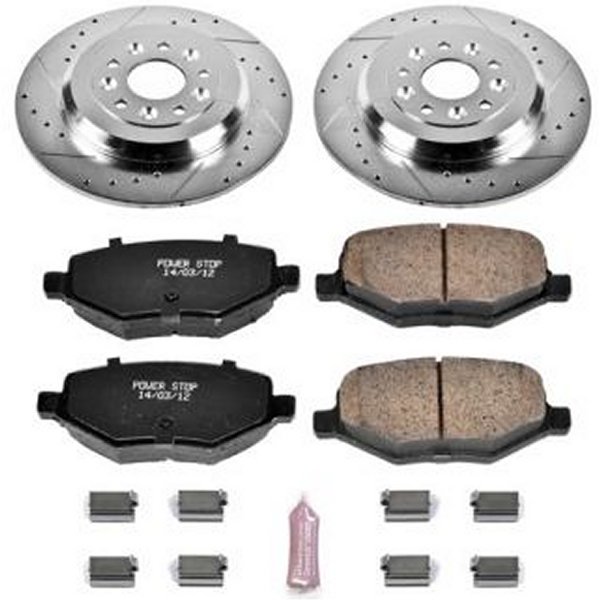 11-15 Ford Edge Rear Z23 Evolution Sport Brake Kit