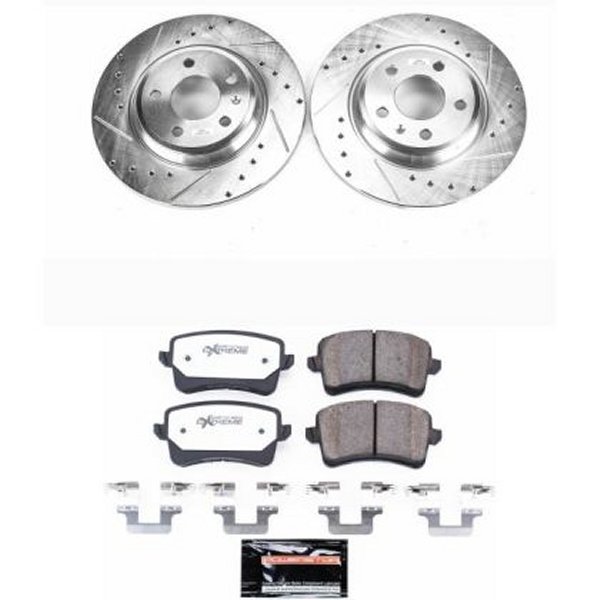 09-16 Audi A4 Rear Z26 Street Warrior Brake Kit