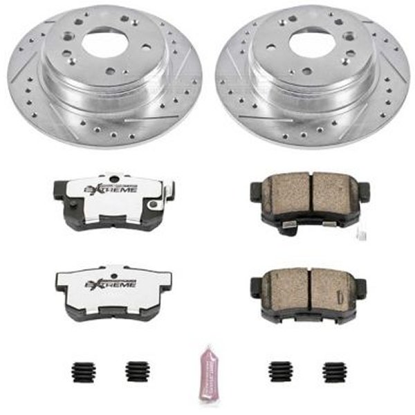 04-08 Acura TL Rear Z26 Street Warrior Brake Kit