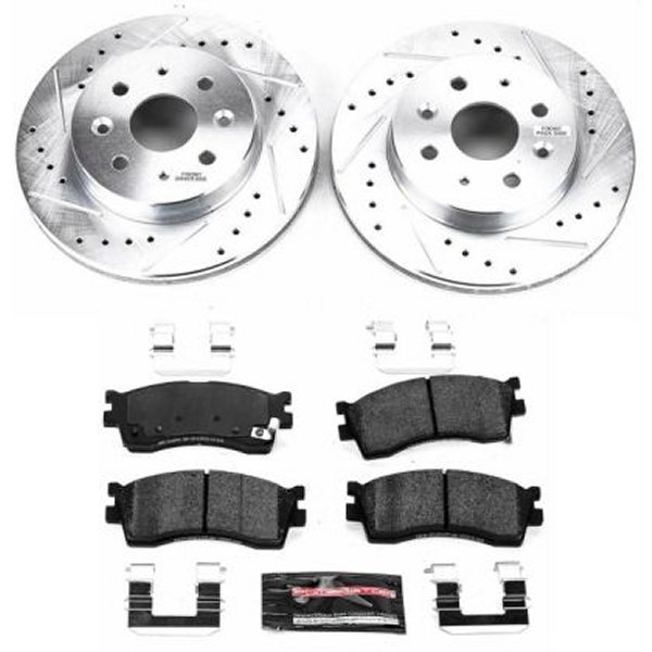 03-05 Kia Rio Front Z23 Evolution Sport Brake Kit