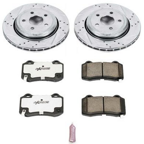 18-19 Dodge Durango Rear Z26 Street Warrior Brake Kit