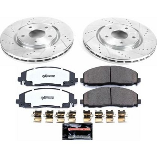 17-19 Chrysler Pacifica Front Z36 Truck & Tow Brake Kit
