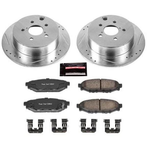 16-18 Subaru Crosstrek Rear Z23 Evolution Sport Brake Kit
