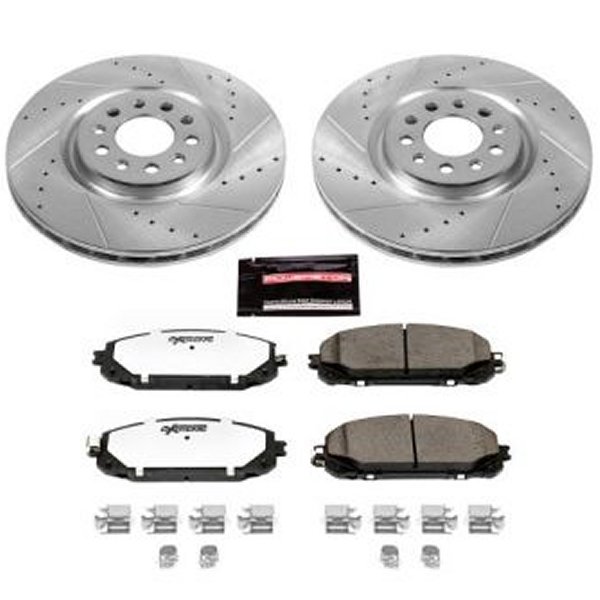 14-16 Jeep Cherokee Front Z36 Truck & Tow Brake Kit