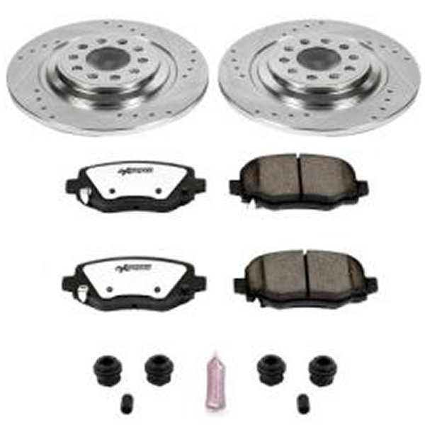 14-19 Jeep Cherokee Rear Z36 Truck & Tow Brake Kit