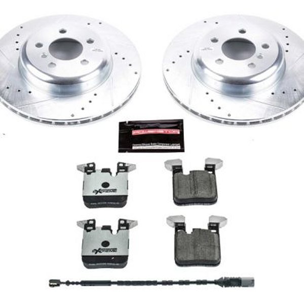 16-18 BMW 320i xDrive Rear Z26 Street Warrior Brake Kit