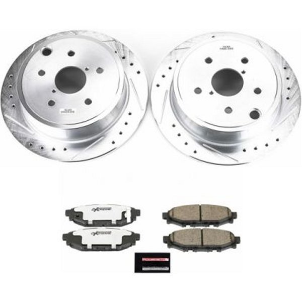 15-19 Subaru WRX Rear Z26 Street Warrior Brake Kit