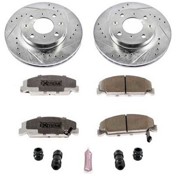 90-00 Honda Civic Front Z26 Street Warrior Brake Kit