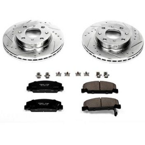 90-00 Honda Civic Front Z23 Evolution Sport Brake Kit