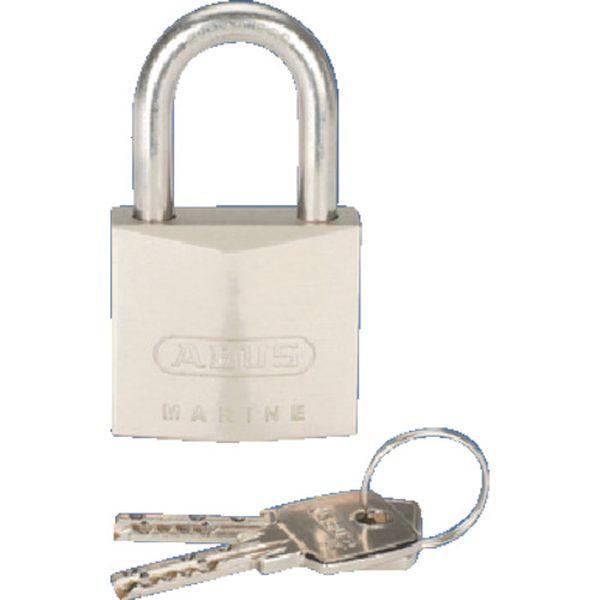 ロックアウト用ステンレスタイプパドロック シルバー