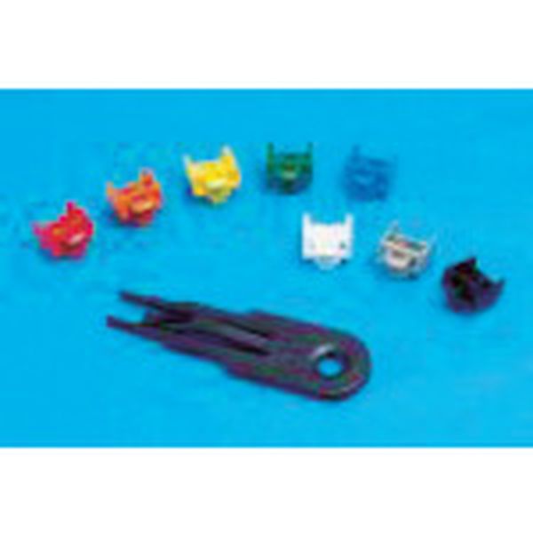 モジュラージャックガード 黒 (100個入)