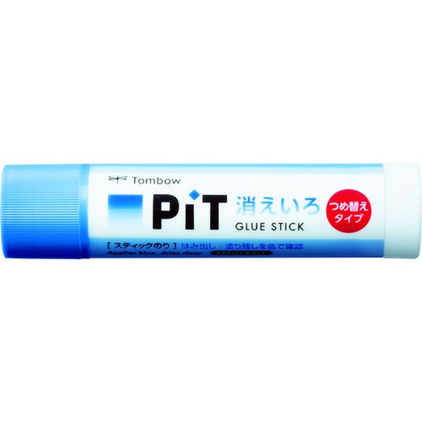 スティックのりつめ替え消えいろピット