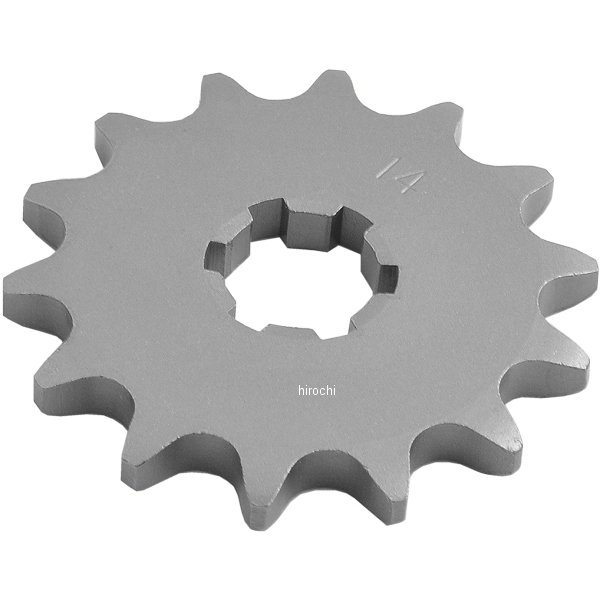 フロント スプロケット 420 74年以降 ヤマハ、スズキ、カワサキ スチール