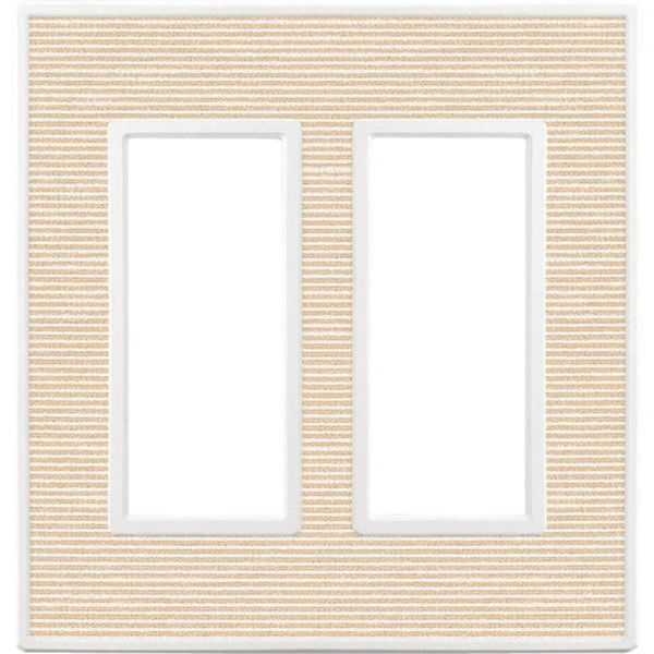 PXPFW02FB (210032229)スイッチプレート・コンセントプレート(2連)