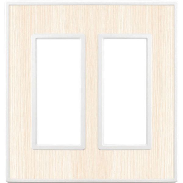 PXPFW02WW (210032221)スイッチプレート・コンセントプレート(2連)