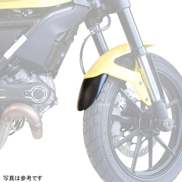 延長フェンダー ショート 14年-22年 スクランブラー Icon 黒