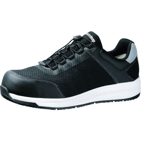 高反発ソール 先芯入りスニーカー クワンタムリープ QL-01 ブラック 28.0cm