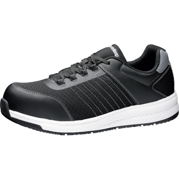 ミドリ安全 高反発ソール 先芯入りスニーカー QL-01Nブラック 28cm