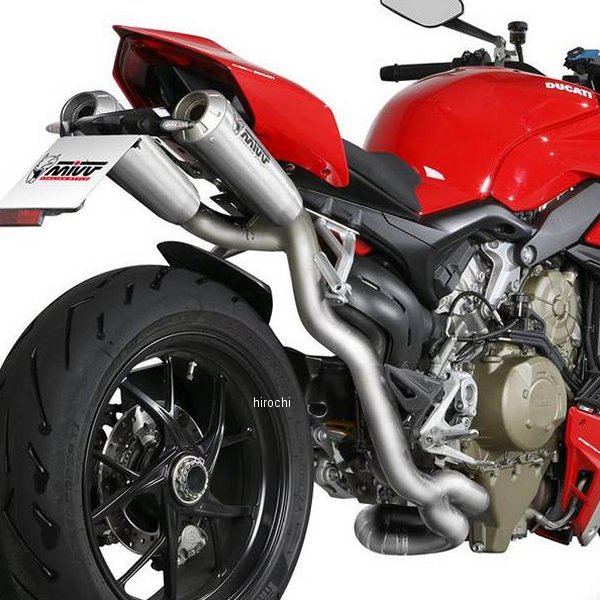 フルエキゾーストマフラー 20年-21年 ドゥカティ ストリートファイターV4 チタン