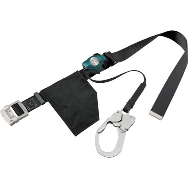 RA507NBL  RICORO-Nライト ロック装置付巻取器式胴ベルト ブラック