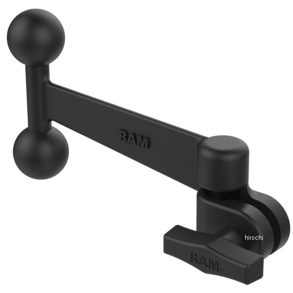 スイングアームエクステンション NPTホール/ダブルボール 1.5インチボール