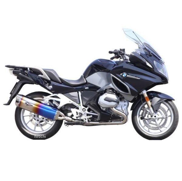 r's gear フルエキゾースト リアルスペック シングル 17年以降 BMW R1200RT 水冷 (2BL) チタンドラッグブルー