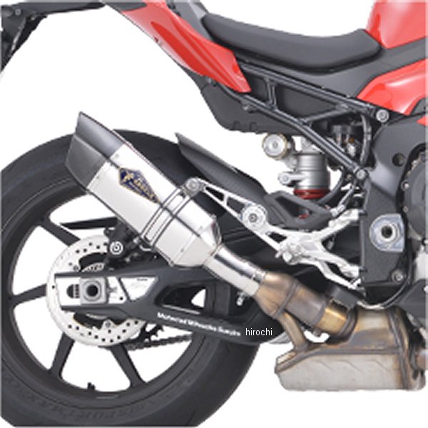 r's gear スリップオンマフラー リアルスペック 20年 BMW S1000RR チタンポリッシュ