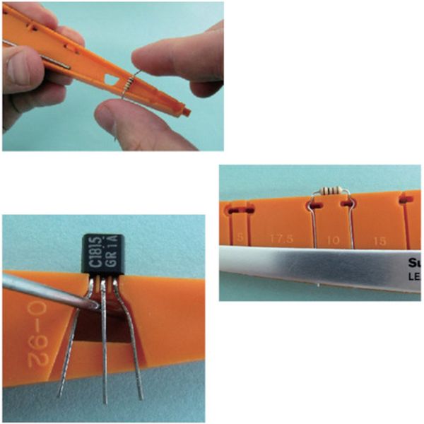 簡易リード折り曲げ器リードベンダー