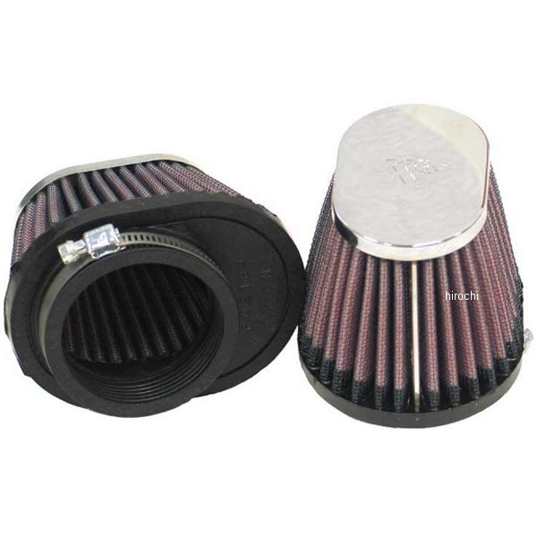 カスタムエアフィルター オーバルテーパー 2個セット