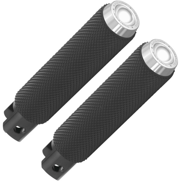 ラフクラフト Rough Crafts フットペグ ドライバー側 M-Eight クローム