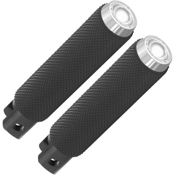 ラフクラフト Rough Crafts フットペグ パッセンジャー側 M-Eight クローム