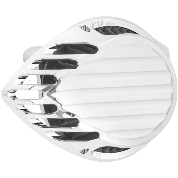 ラフクラフト エアクリーナー フィン 17年-21年 FLH、FLT クローム