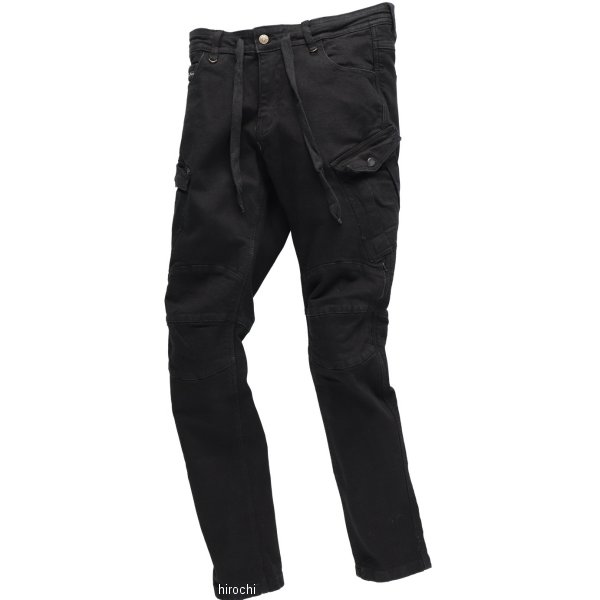 スリムフィット カーゴパンツ 黒