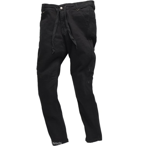 テーパードバギーパンツ 黒