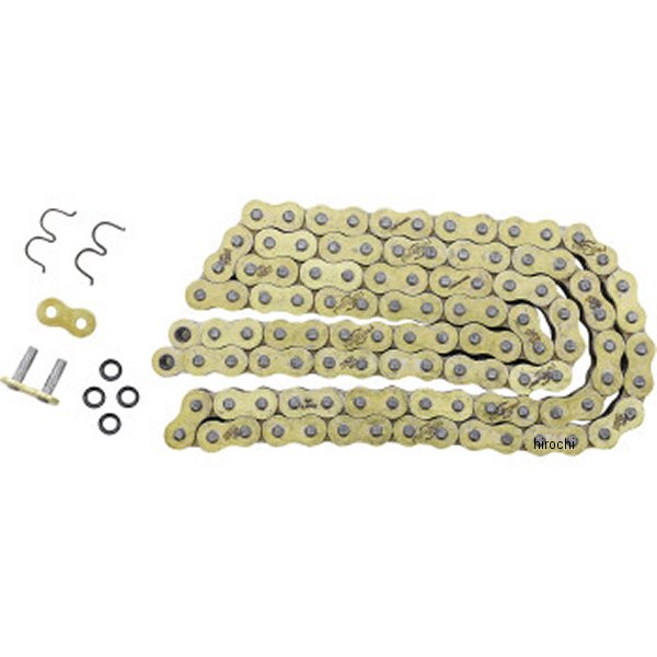 525HPEシリーズチェーン 110リンク ゴールド